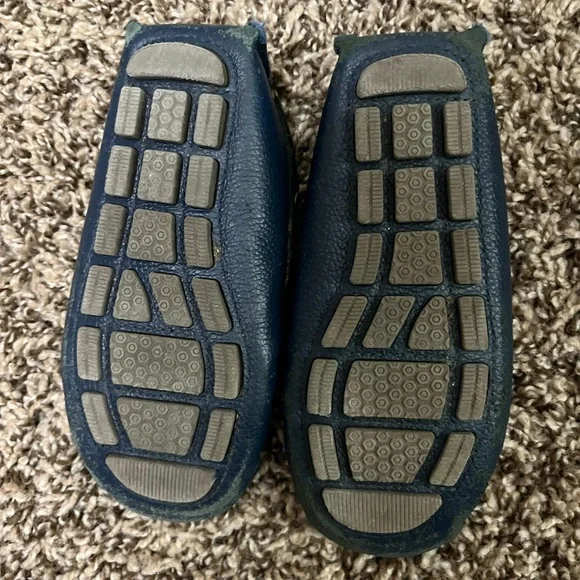 Janie and Jack Classic Blue Loafers - Picture 5 of 6